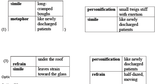 MCQs for NCERT Class 10 English Chapter Trees